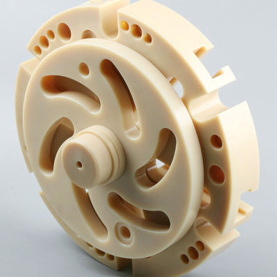0.05mm Ανεκτικότητα PEEK CNC γυρισμένα μέρη CNC Στροφή CNC Επεξεργασία
