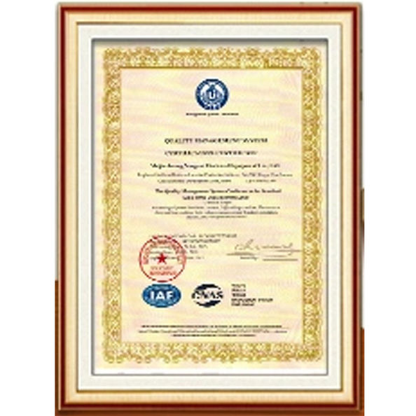 Κίνα Dongguan Zhaoyi Hardware Products Co., LTD. Πιστοποιήσεις